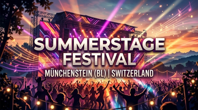Summerstage Münchenstein 2027: Open Air Festival near Basel