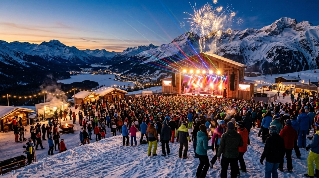 SunIce Festival in St. Moritz (Schweiz) 2026/2027: Winterfestival, Tickets, Line-up und Ski