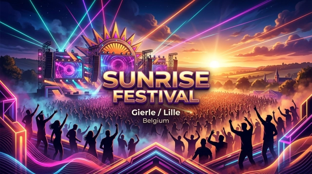 Sunrise Festival 2027 in Gierle, Belgium – Hardstyle, House & Techno by the Lake