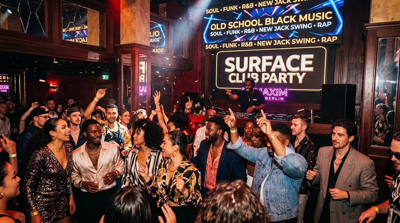 Surface Club Party 2026 im Maxxim Berlin: Termin und Infos