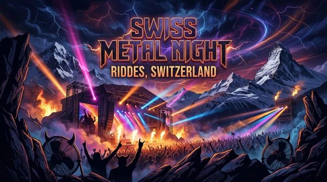 Swiss Metal Night Riddes, Switzerland 2027 – Swiss Hard Rock & Metal Concert