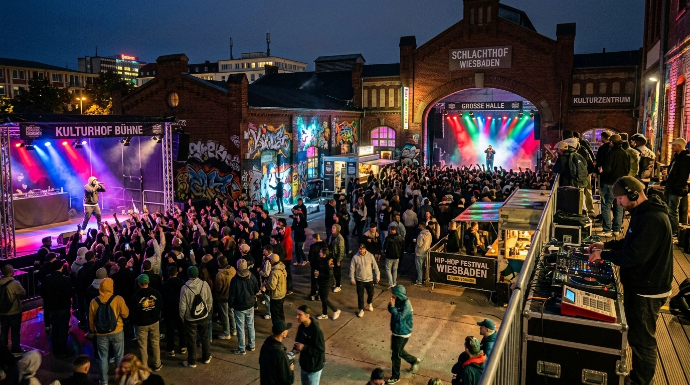 Tapefabrik Festival Wiesbaden 2027 – Hip-Hop Jam im Schlachthof