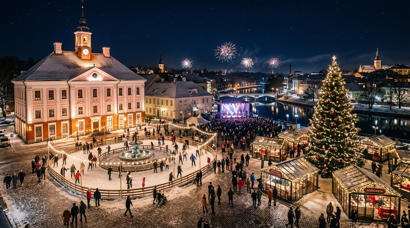Silvester in Tartu (Estland) 2026/2027: Feiern, Programm und Events