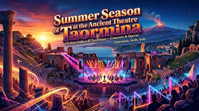 Teatro Antico di Taormina Sommer 2027: Konzerte und Oper im Antiken Theater