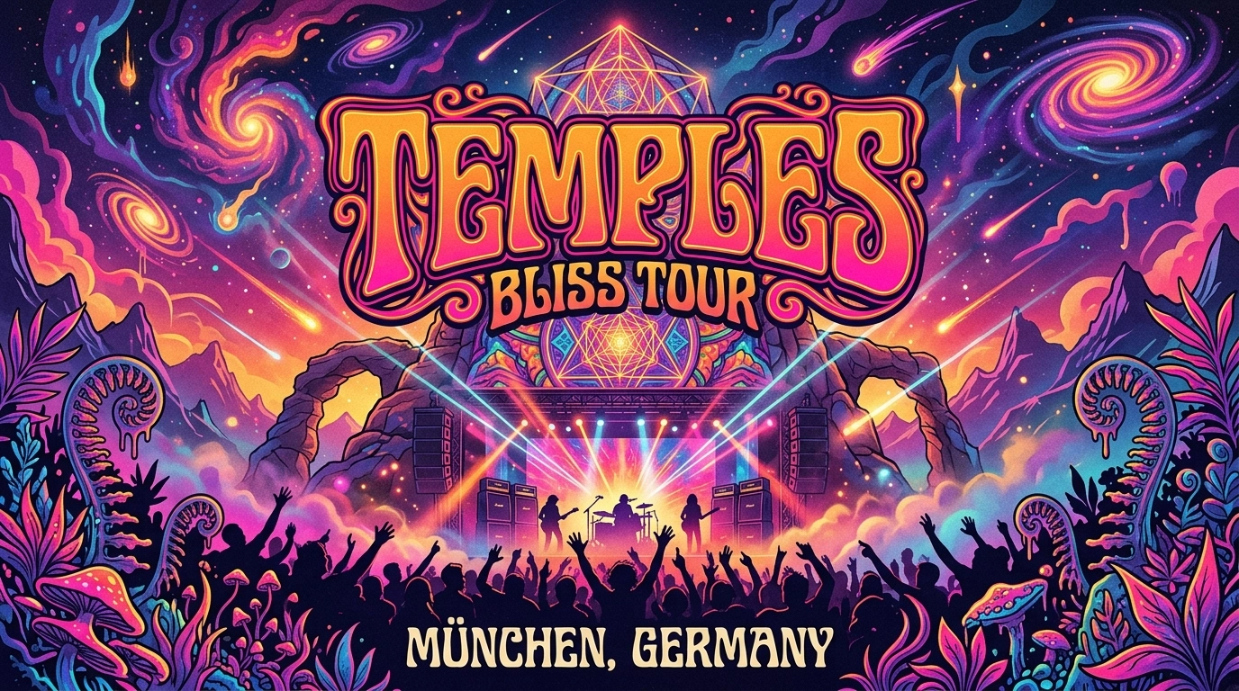 Temples – 2026 UK / EU Bliss Tour in München