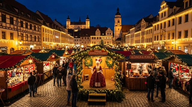 Teschenmarkt Hoyerswerda 2026 – Weihnachtsmarkt in der Altstadt Hoyerswerda, Sachsen