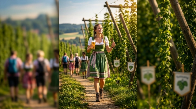 Tettnanger Hopfenwandertag 2028: Bierwanderung durch die Hopfenstadt
