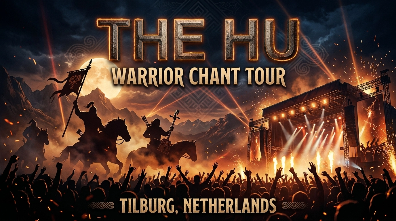 The HU – Warrior Chant Tour 2026 in Tilburg | Hunnu Rock Live