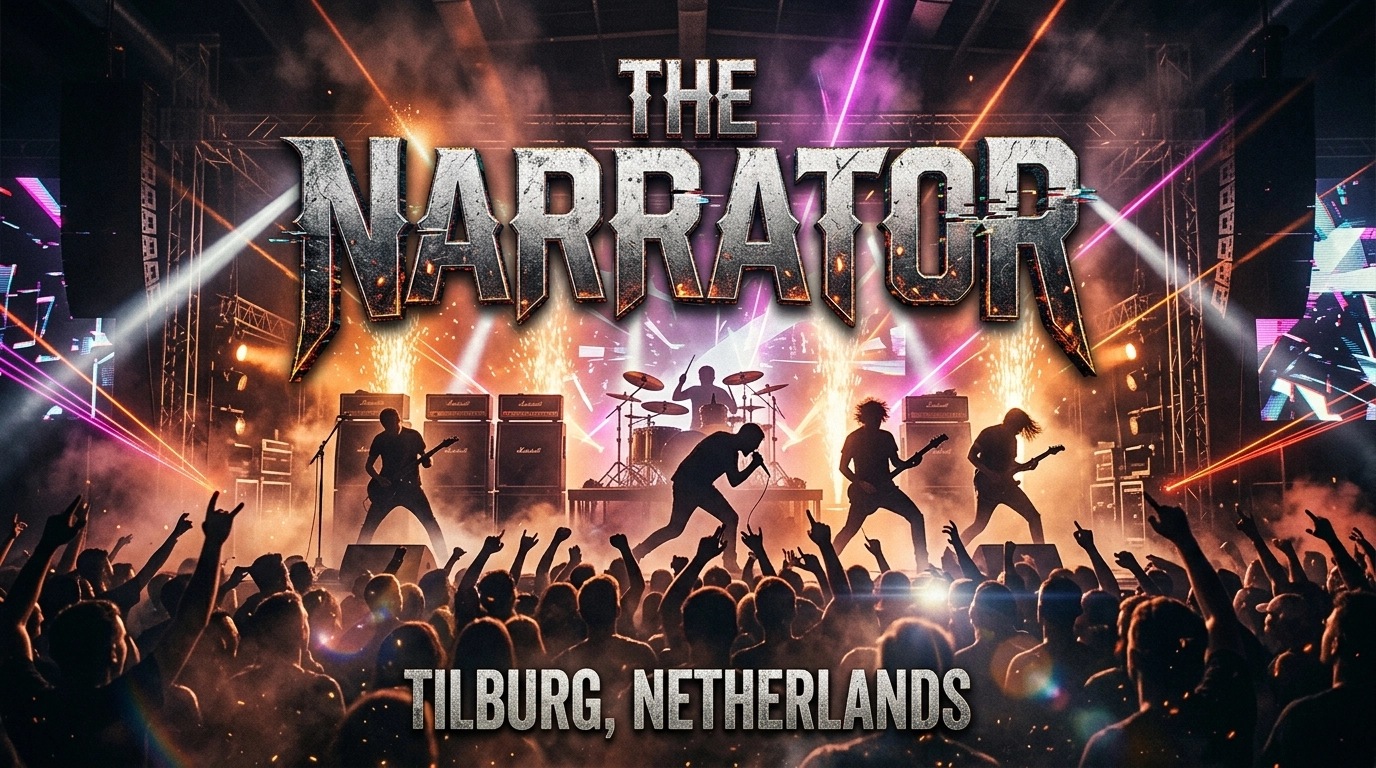THE NARRATOR 2026 – Metalcore-Konzert in Tilburg