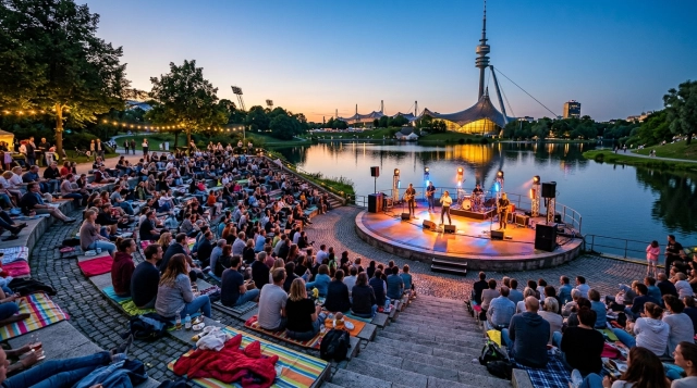 Theatron Musiksommer 2027 – Kostenlose Open-Air-Konzerte am Olympiasee in München