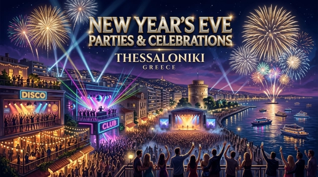 Silvesterpartys 2026/2027 in Thessaloniki – Clubs & Disco