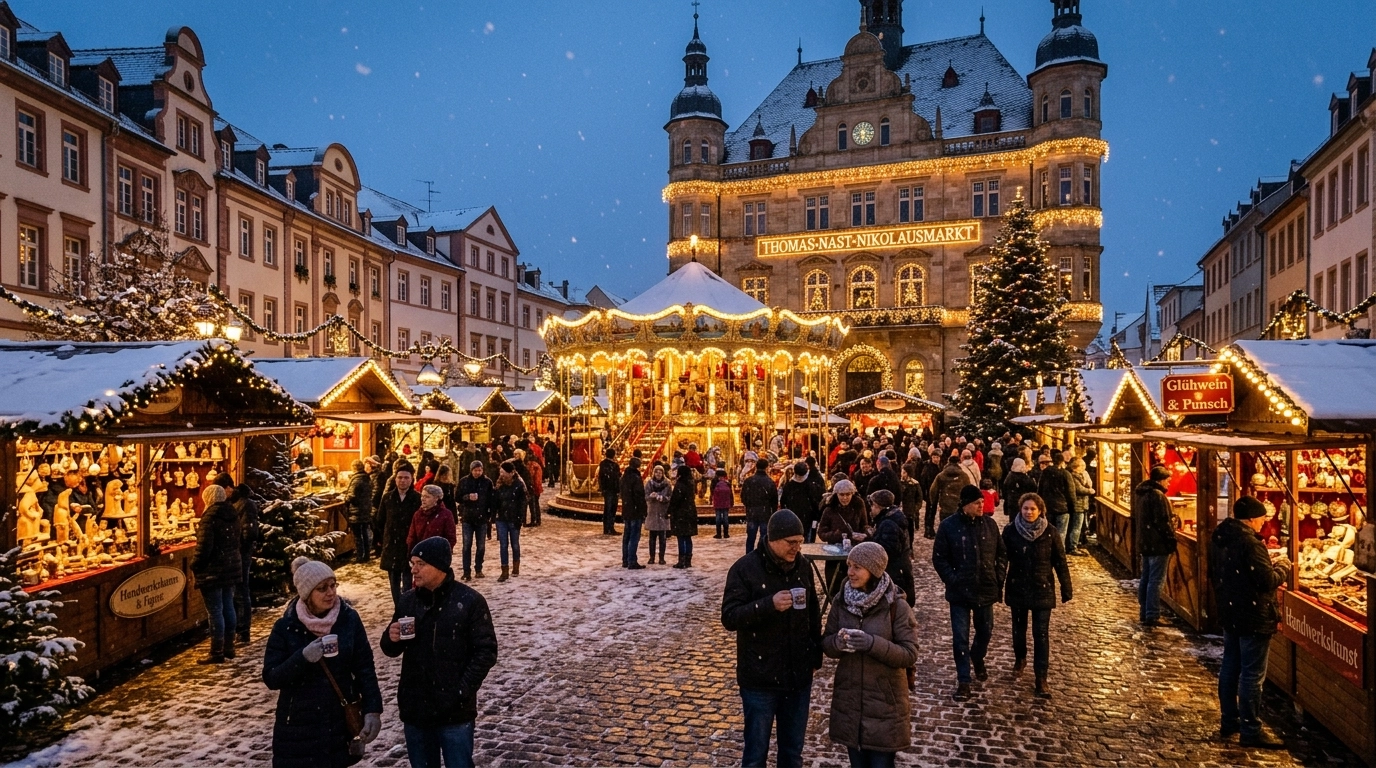 Thomas-Nast-Nikolausmarkt in Landau (Deutschland) 2026: Öffnungszeiten, Programm & Tipps