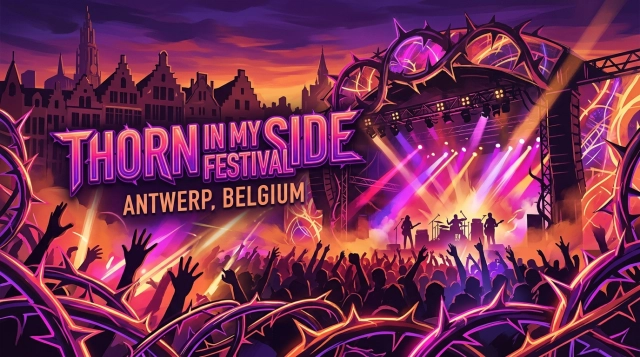 Thorn In My Side Festival 2027 in Antwerp, Belgium – Indoor Rock & Indie