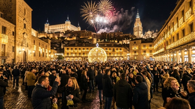 Silvester in Toledo (Spanien) 2026/2027 – Feiern & Feuerwerk