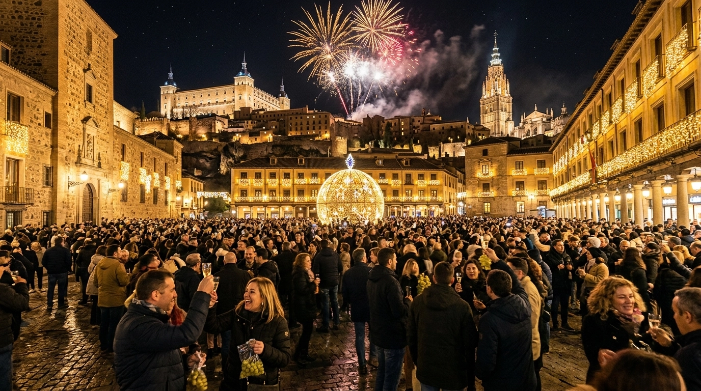 Silvester in Toledo (Spanien) 2026/2027 – Feiern & Feuerwerk