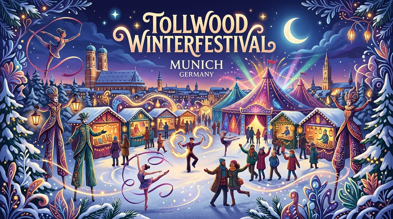 Tollwood Winterfestival 2026 – Alternativer Weihnachtsmarkt in München