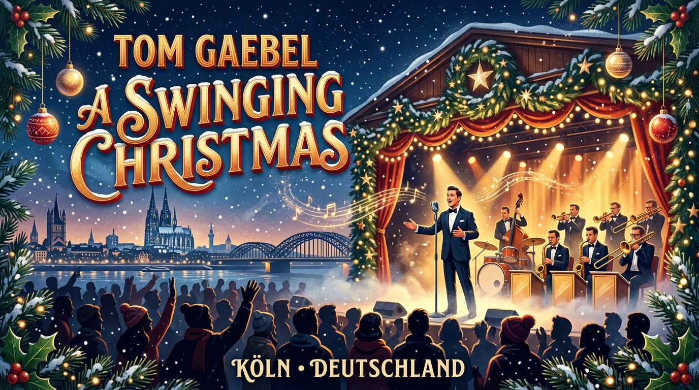 Tom Gaebel – A Swinging Christmas 2026 – Konzert in Köln
