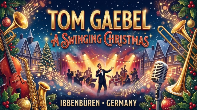 Tom Gaebel A Swinging Christmas 2026 – Konzert in Ibbenbüren