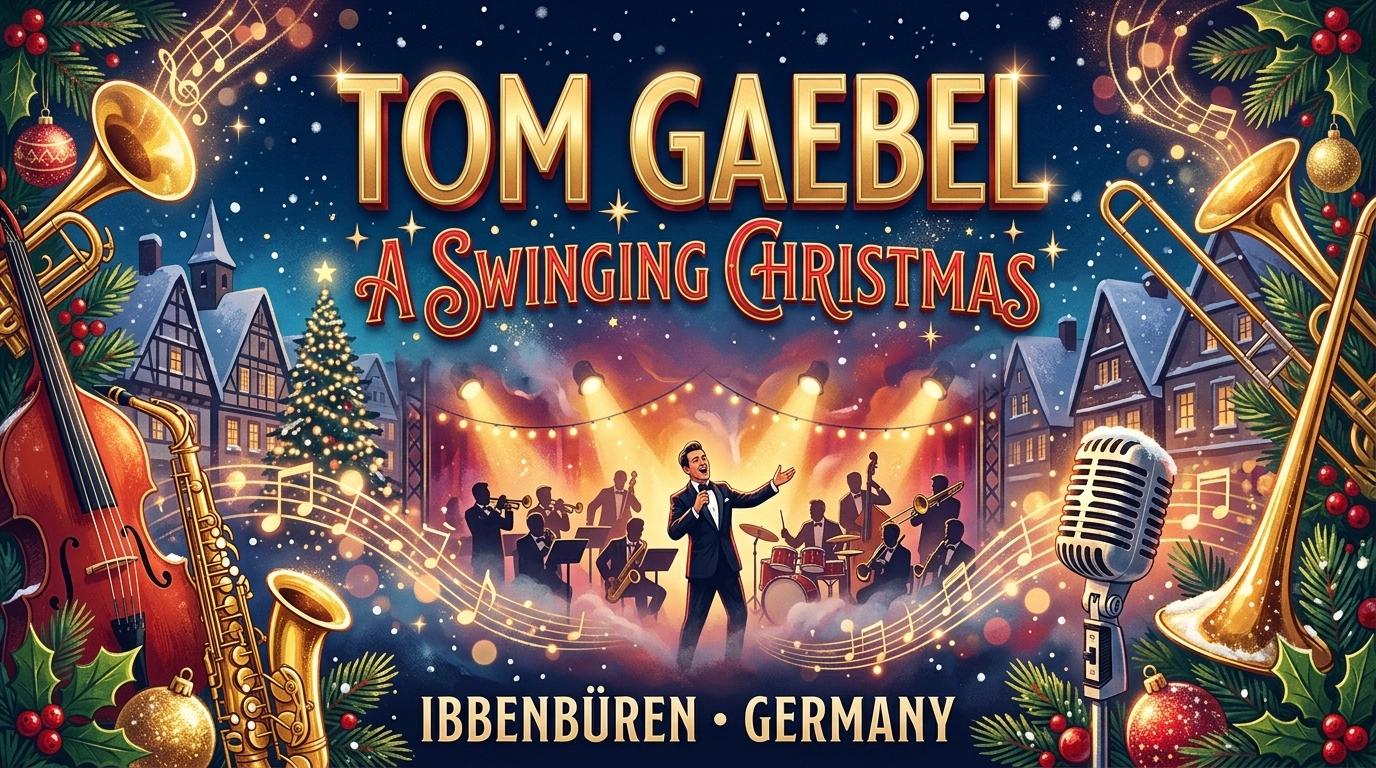 Tom Gaebel A Swinging Christmas 2026 – Konzert in Ibbenbüren