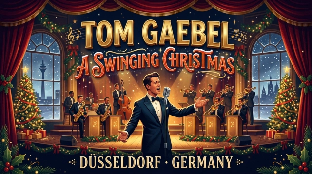 Tom Gaebel & His Orchestra – A Swinging Christmas 2026 in Düsseldorf