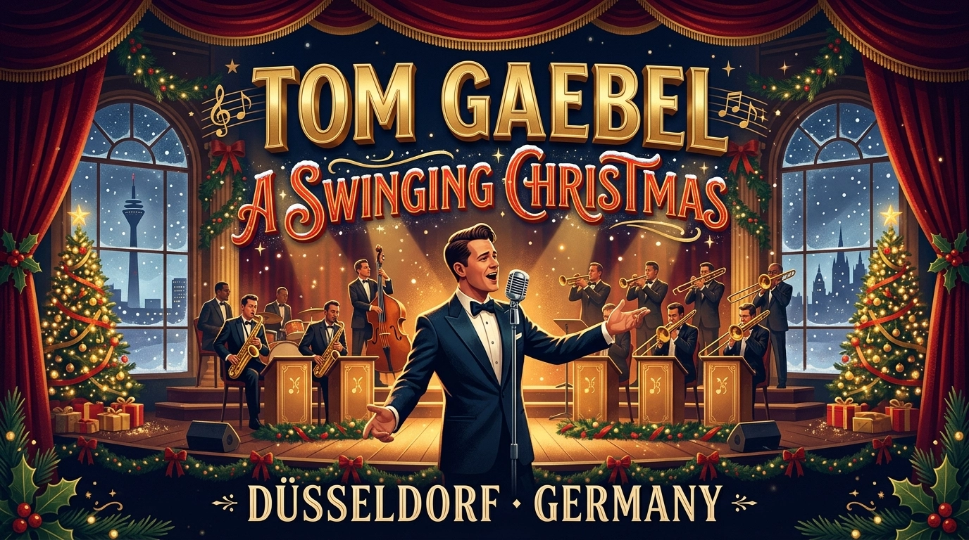 Tom Gaebel & His Orchestra – A Swinging Christmas 2026 in Düsseldorf