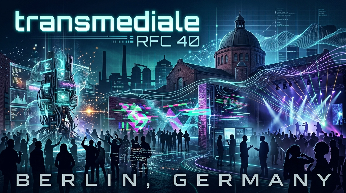transmediale RFC 40 2027 – Media Art Festival in Berlin