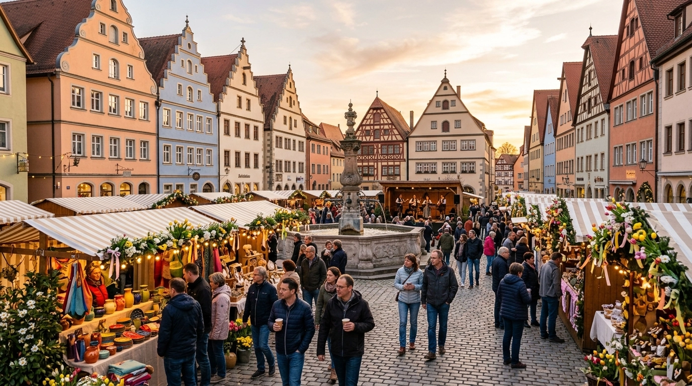 Trierer Oster und Herbstmarkt 2027: Frühling und Herbst auf Hauptmarkt und Kornmarkt
