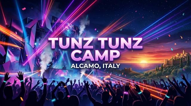 Tunz Tunz Camp 2026: Electronic Festival im Castello von Alcamo