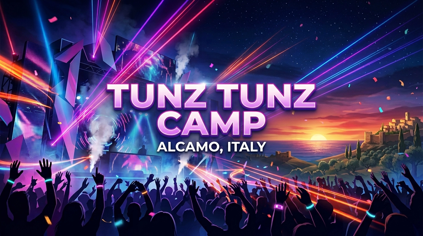 Tunz Tunz Camp 2026: Electronic Festival im Castello von Alcamo