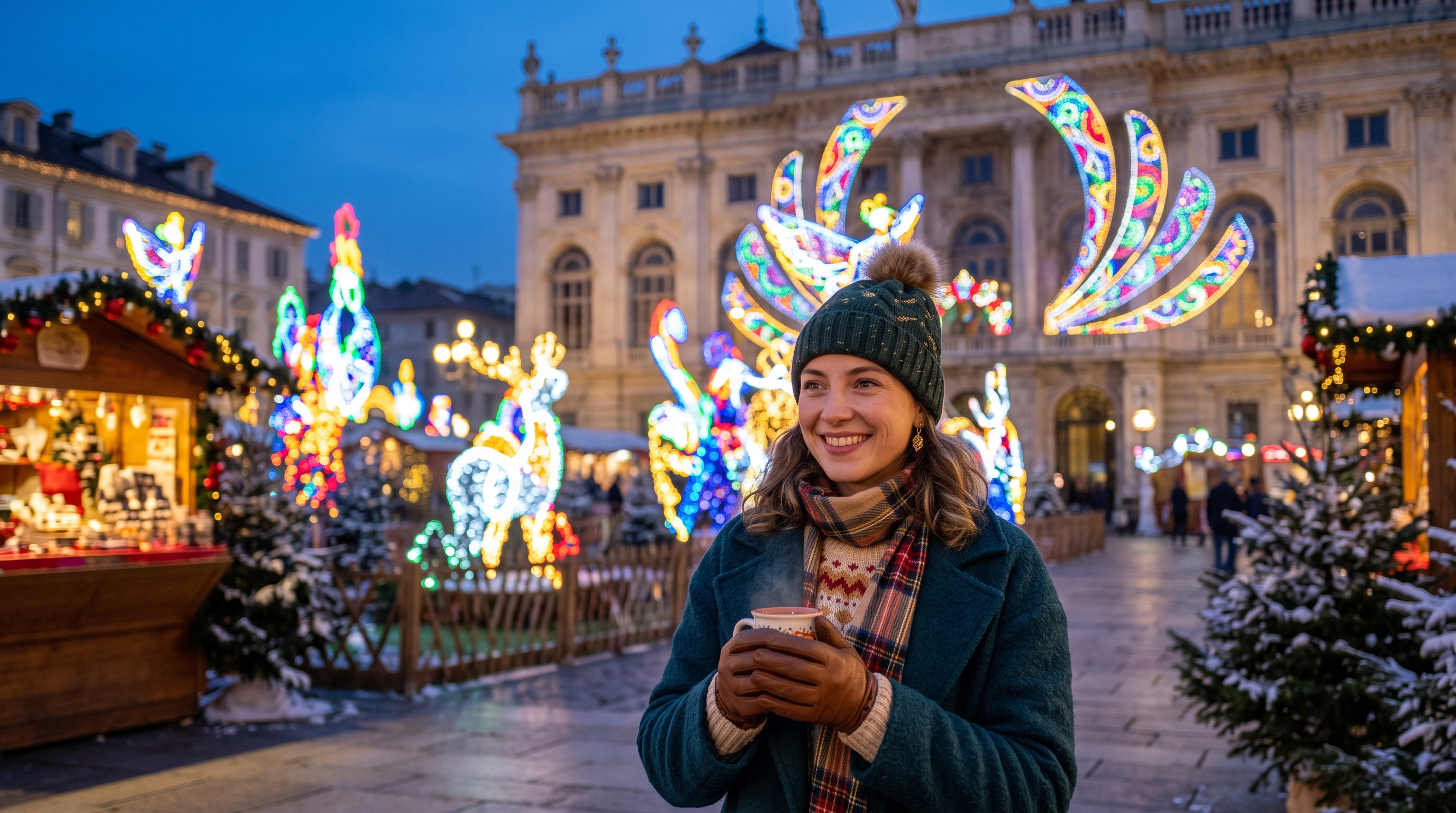 Weihnachtsmarkt Turin 2026 – Piazza Castello & Luci d'Artista