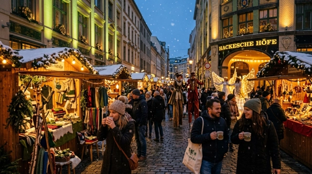 Umwelt- und Weihnachtsmarkt Sophienstraße 2026 – Nachhaltiger Designmarkt in Berlin