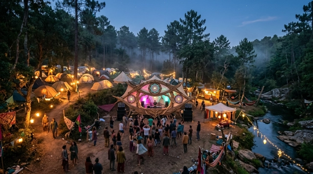 Union of Freaks 2027 – Goa-Trance-Waldcamping in São Gião