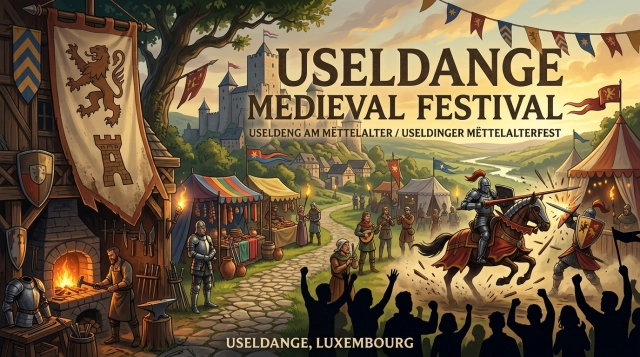 Useldange Medieval Festival 2027 in Useldange (Luxemburg) – Mittelalterfest am Schloss