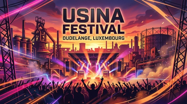 Usina Festival 2027 in Dudelange (Luxemburg) – Indie-Rock, Jahrmarkt & Workshops