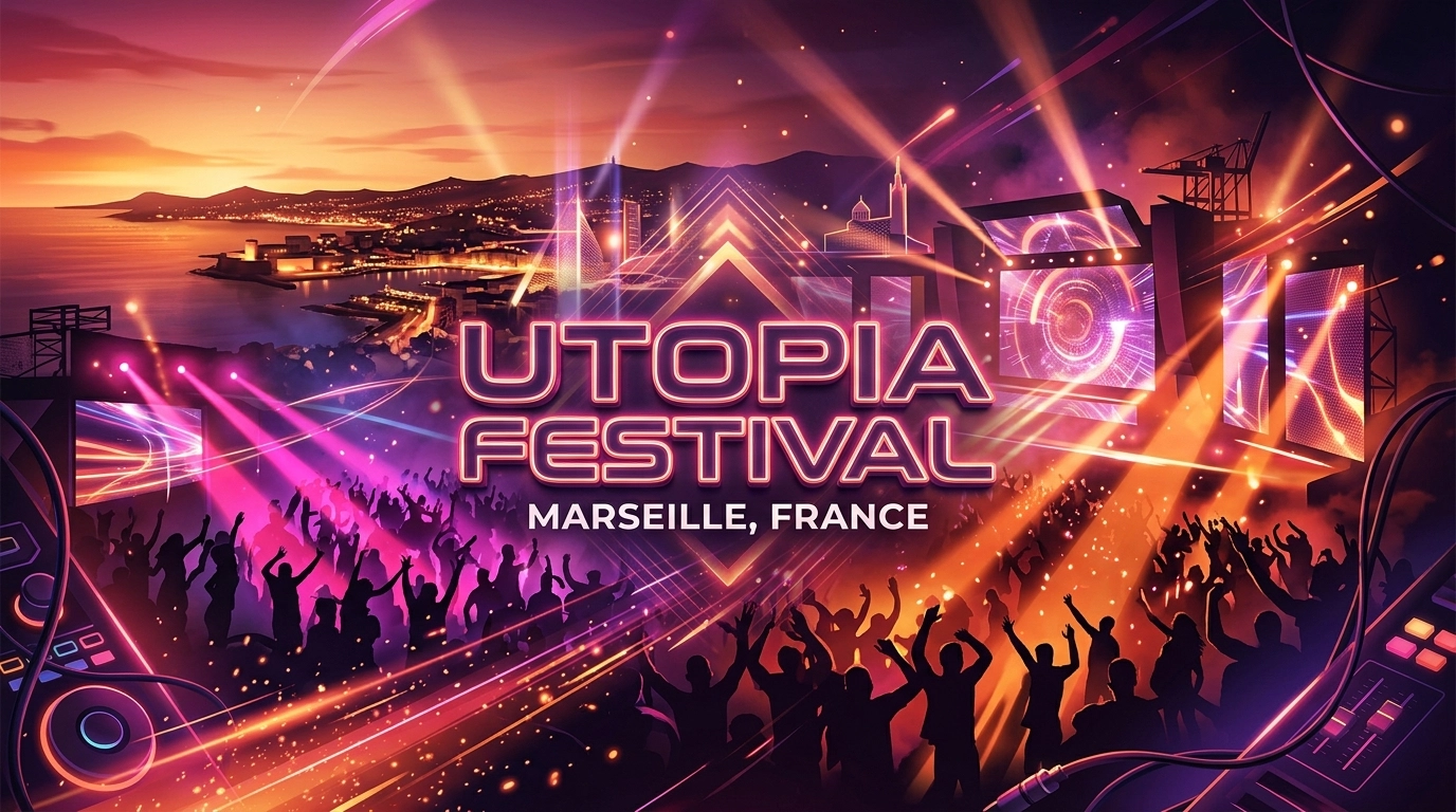 Utopia Festival Marseille 2027: Elektronisches Musikfestival