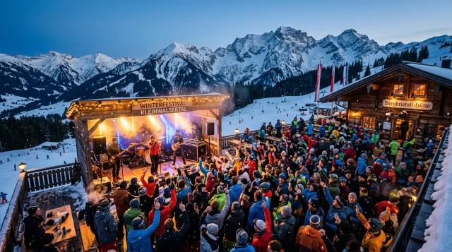 Valley of Sound Festival in Kleinwalsertal (Oesterreich) 2027: Termine, Tickets und Winterprogramm