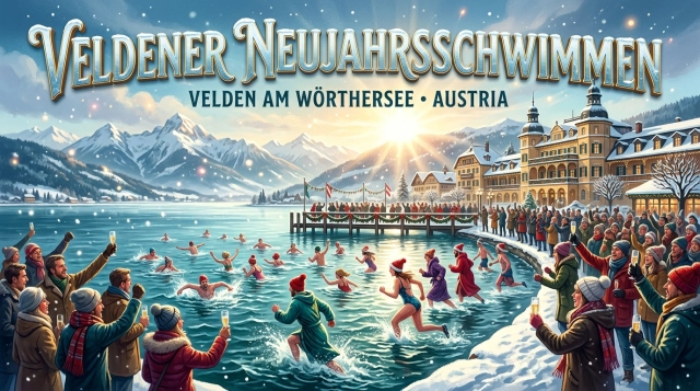 Velden New Year's Swim 2027 – Lake Plunge at Wörthersee
