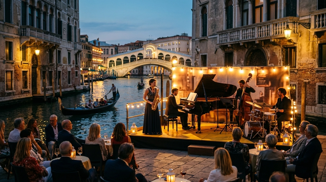Venezia Jazz Festival 2027 – Internationaler Jazz in den Theatern und Campi von Venedig