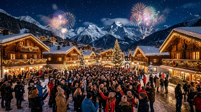 Silvester in Verbier (Schweiz) 2026/2027: Feiern, Programm und Events