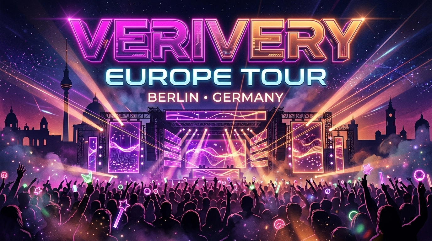 VERIVERY Berlin 2026 – Give Me Five, Keep That Vibe Europe Tour