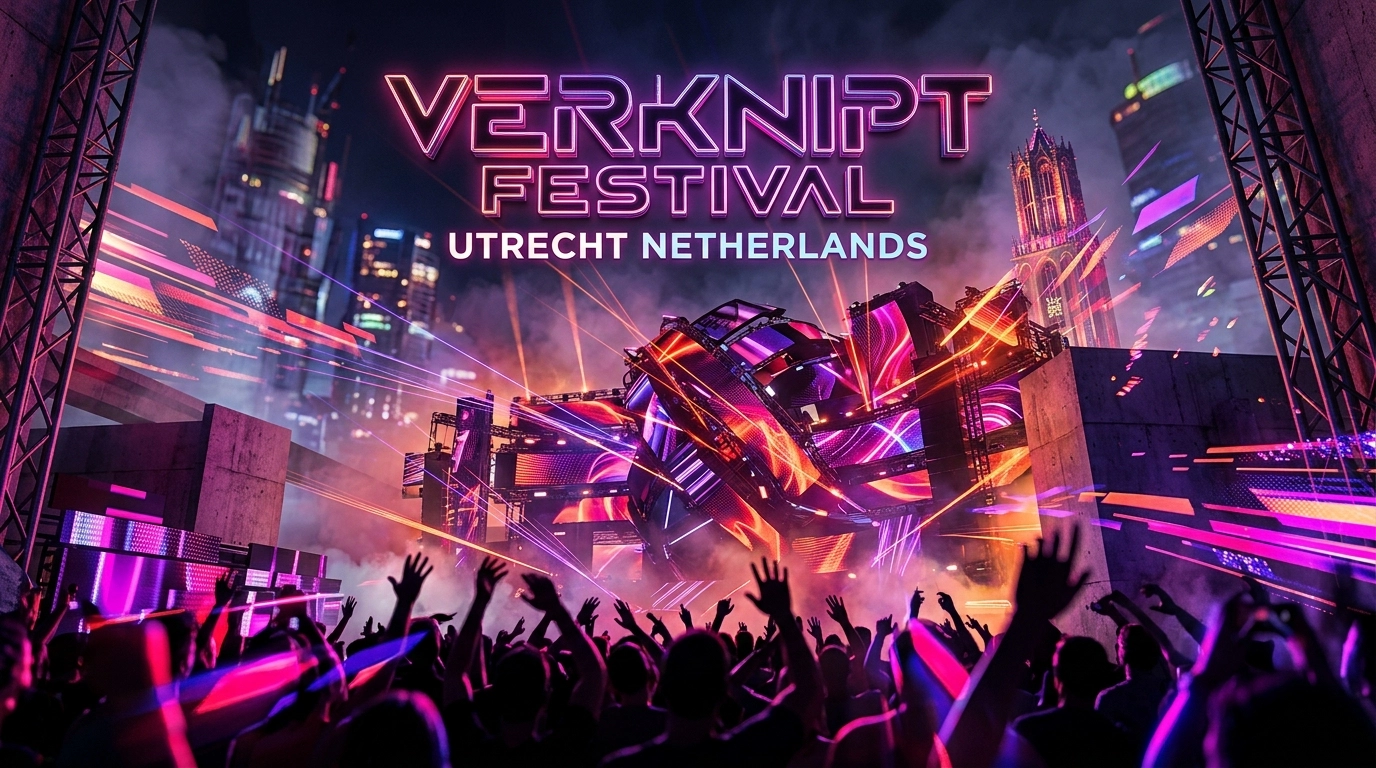 Verknipt Festival 2027 – Hard-Techno-Festival in Utrecht