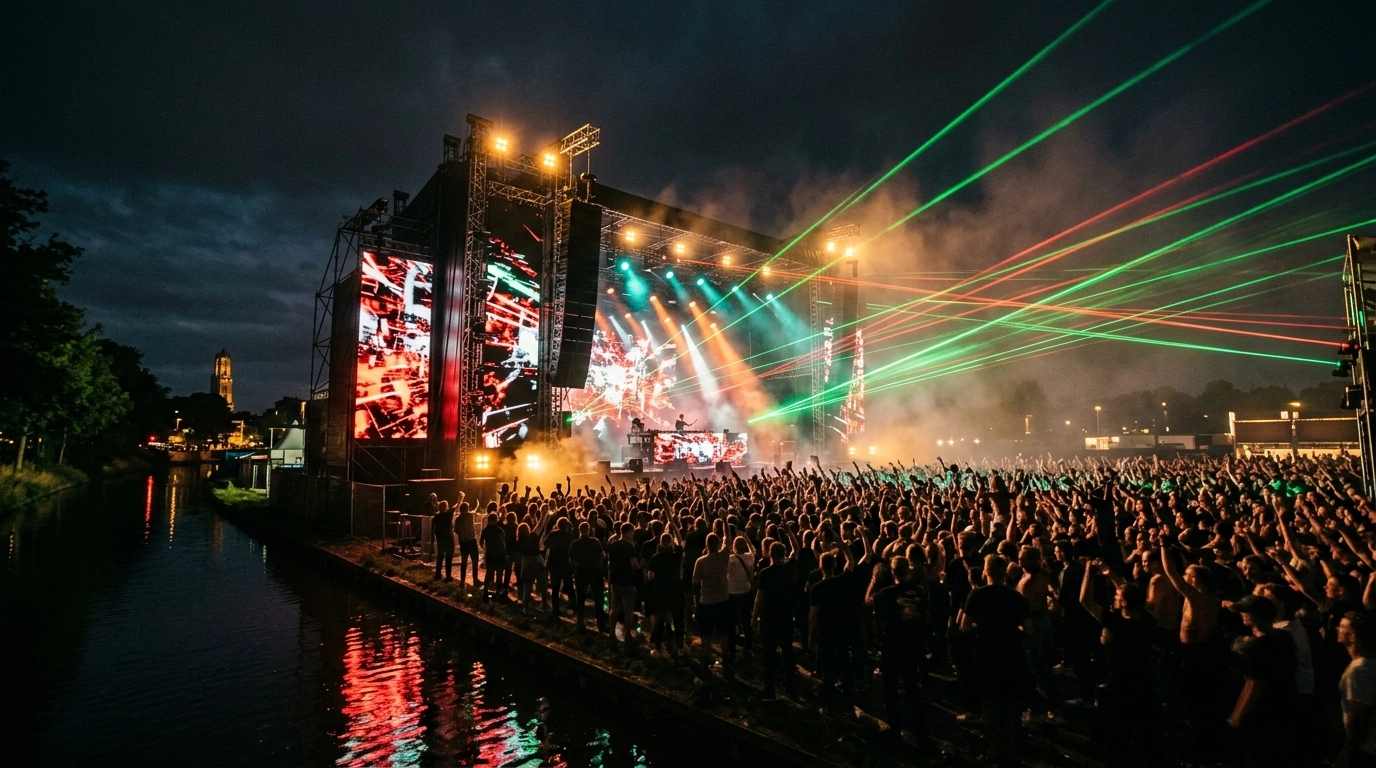 Verknipt Festival Utrecht 2027: Hard Techno am Strijkviertel