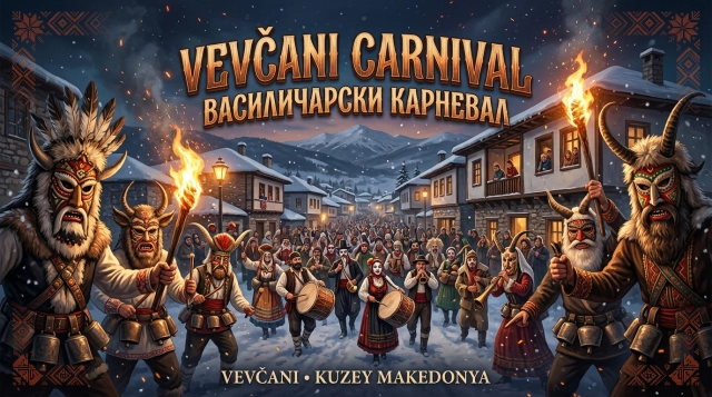 Vevčani Carnival 2026/2027 – Maskenkarnaval in Nordmazedonien