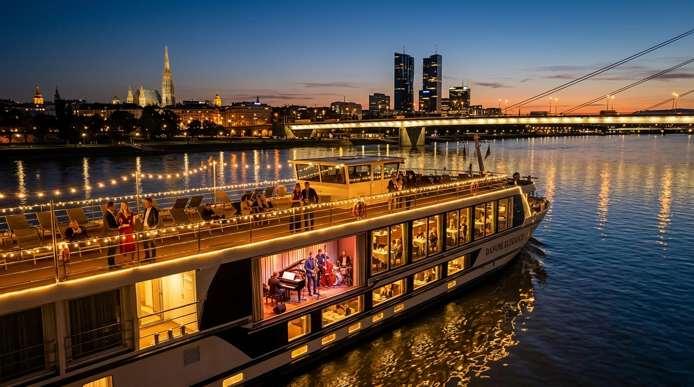 Vienna Smooth Jazz Festival 2026: Konzertkreuzfahrt auf der Donau