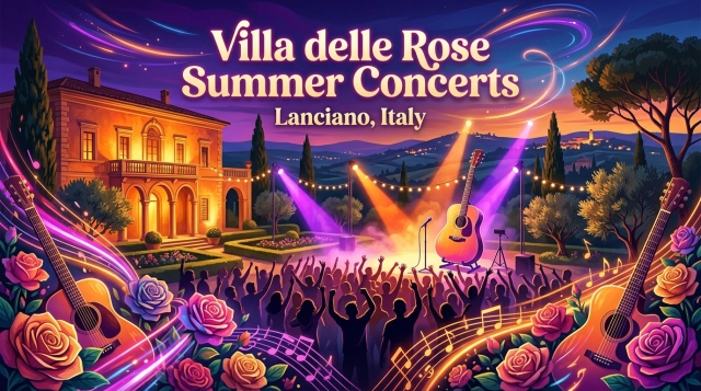 Villa delle Rose Konzerte Lanciano (Italien) 2027: Open-Air-Pop, Termine & Tickets