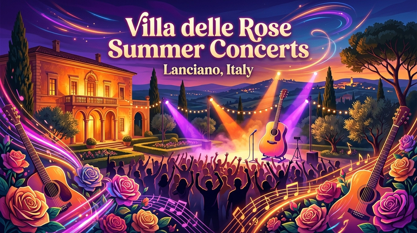 Villa delle Rose Konzerte Lanciano (Italien) 2027: Open-Air-Pop, Termine & Tickets