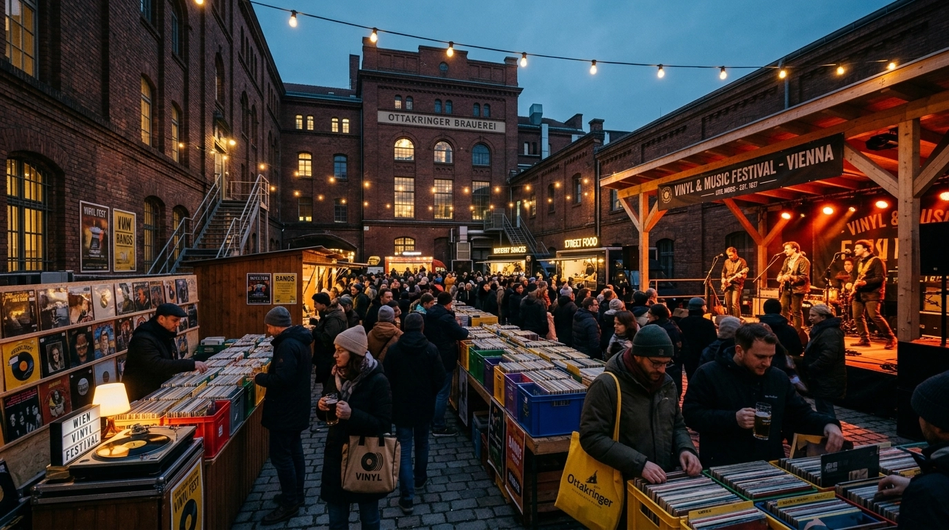 Vinyl & Music Festival 2027 in Wien (Österreich) – Termine, Tickets & Plattenbörse