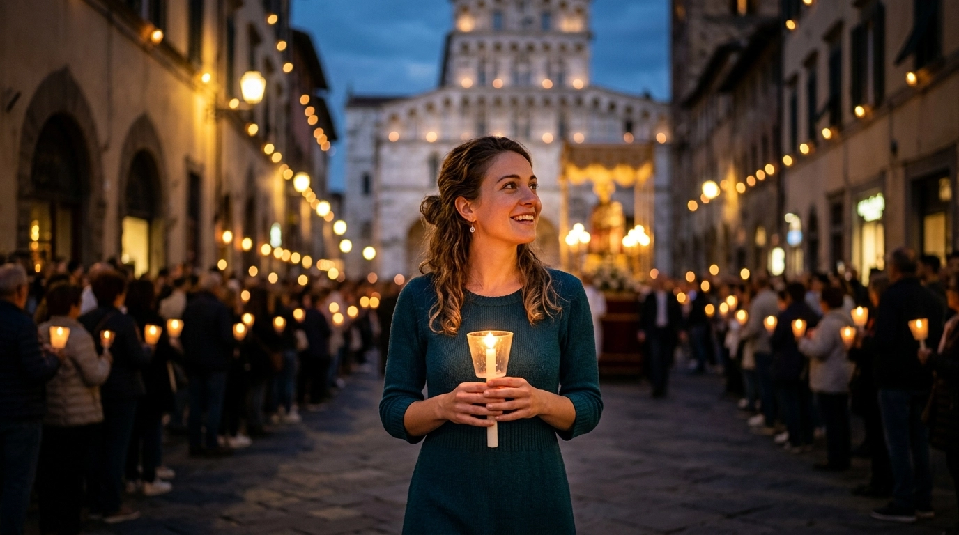 Volto Santo Lucca 2026 – Die magische Luminara di Santa Croce