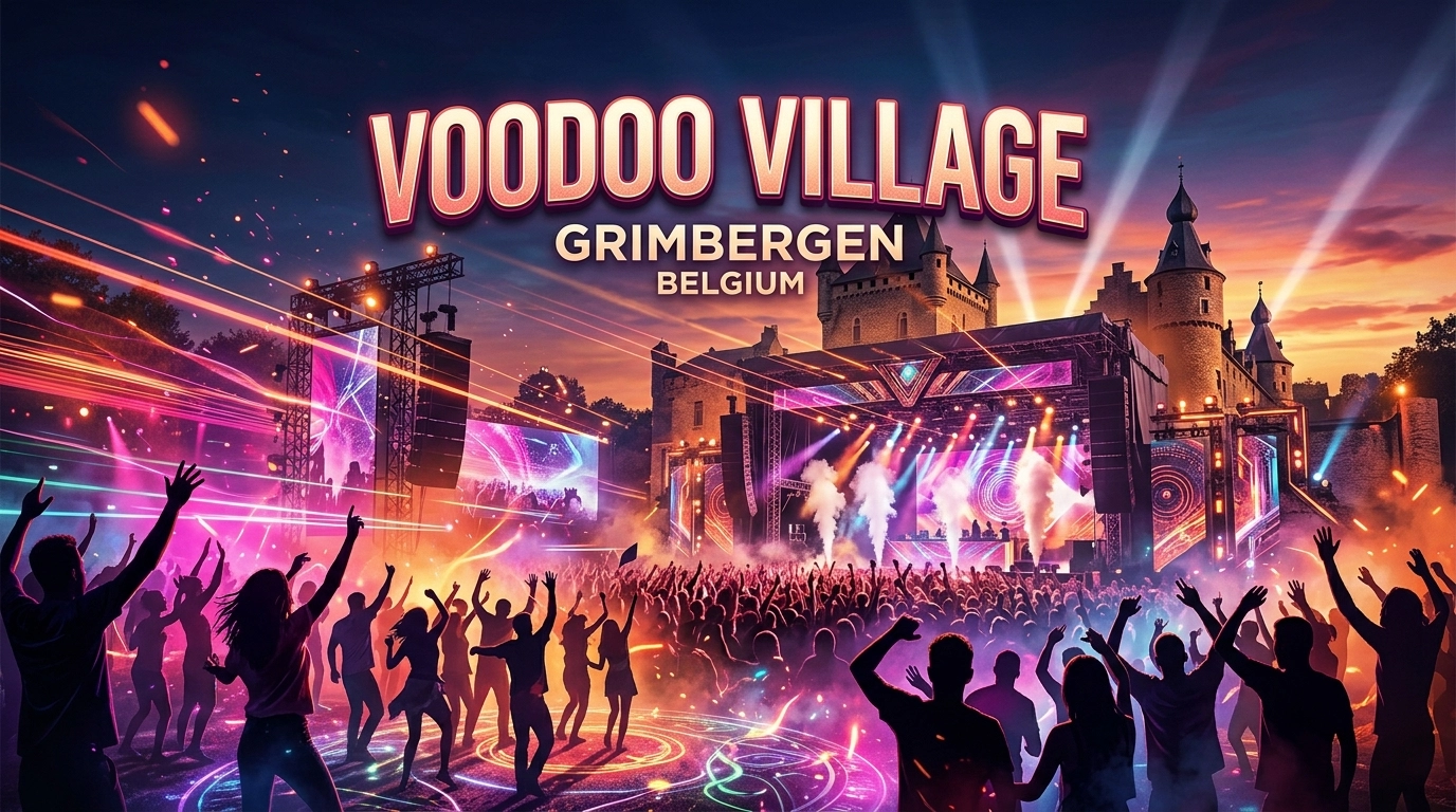 Voodoo Village 2027 in Grimbergen (Belgien) – Techno, House & Wellness Festival