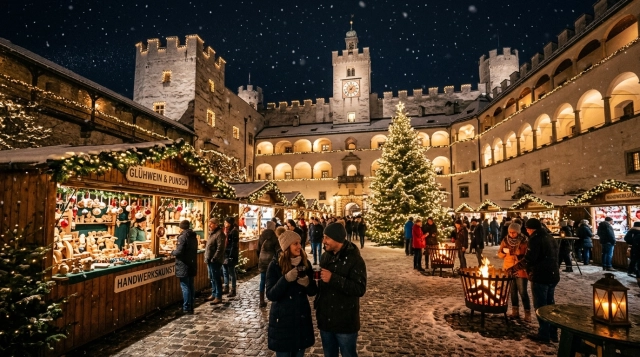 Waldviertler Christkindlmarkt Schloss Rosenburg 2026 – Romantischer Advent
